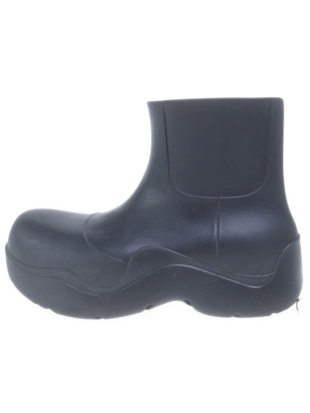 Bottega Veneta Puddle Ankle Boot Paddle Rubber Boots Shoes Black